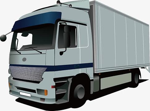 aipng大货车png汽车的笑脸aipng矢量大头货车卡车png一辆大巴车png