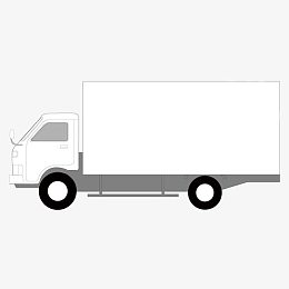 白色箱式货车