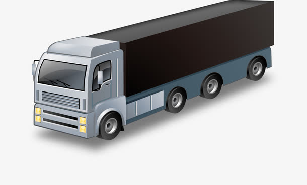 卡通货车矢量素材
