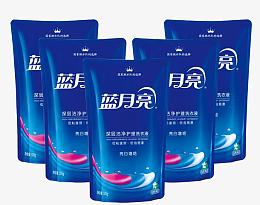 蓝月亮袋装洗衣液大礼包素材