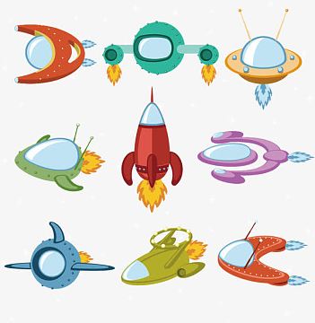 航天飞船素材素材_航天飞船素材图片元素-觅元素