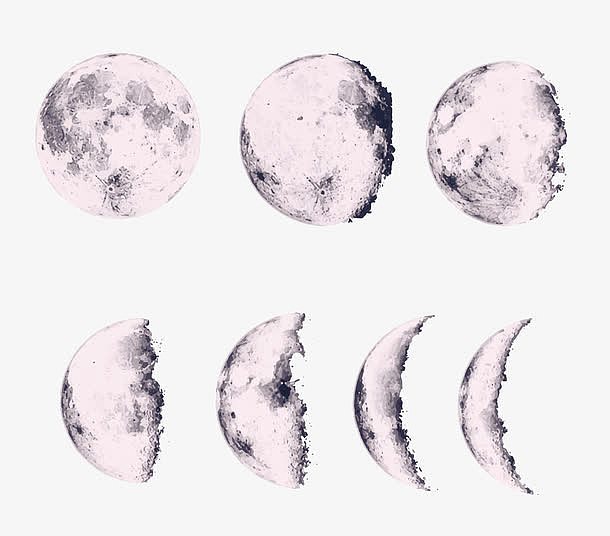 月球的月相变化设计