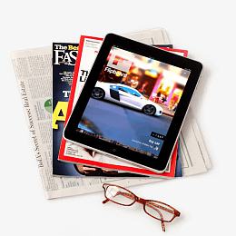杂志报刊眼镜