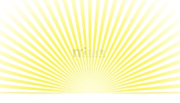 黄色放射性灯光