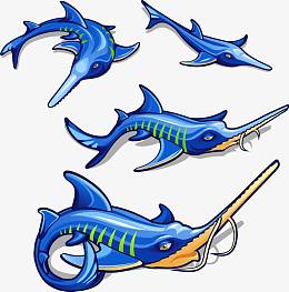 矢量剑齿鱼