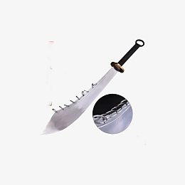 龙泉宝剑全铜装九环大刀精磨刃宝