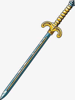 游戏元素冷兵器设计矢量图