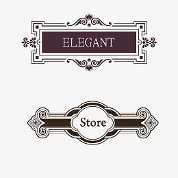 欧式花纹图片矢量素材免费下载