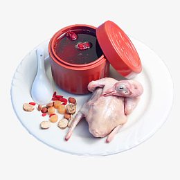 瑶柱双枣煲老鸽图片