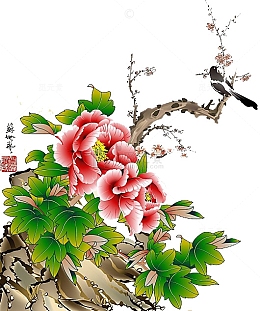 工笔花鸟