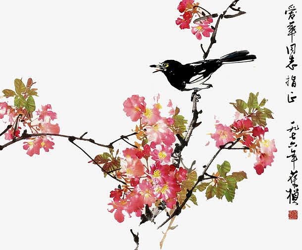 中国写意花鸟画