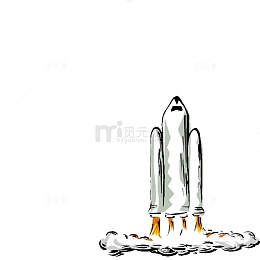 升空的火箭