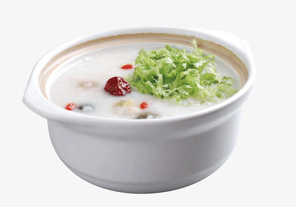 砂锅红枣青菜粥素材免费下载_觅元素