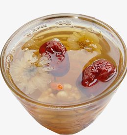 红枣菊花茶