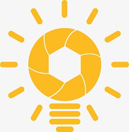 胜利发光的灯泡