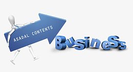 互联网商务箭头