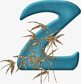 数字艺术字植物 装饰元素设计元素 装饰元素免抠素材免费下载 觅元素51yuansu Com