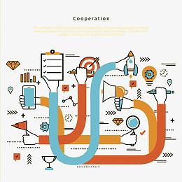 大数据矢量素材