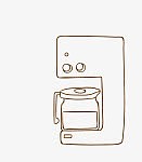 手绘咖啡元素素材图片