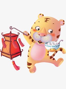卡通老虎