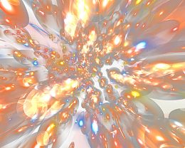 科技图案科技背景装饰 金色光芒