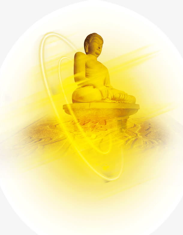 金光中的佛祖素材免费下载_觅元素