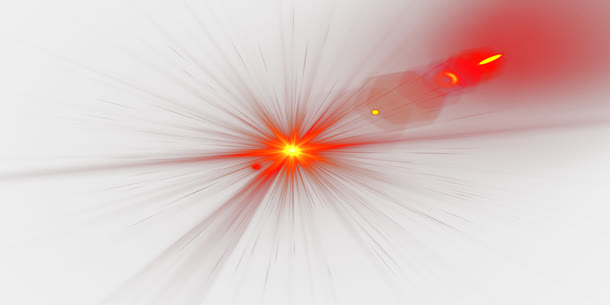 红色的炫光免抠素材免费下载_觅元素51yuansu.com