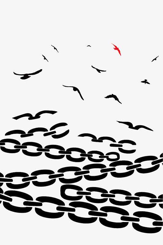 铁链png虫鸟插画鸟虫图片 海鸥png卡通航海图标png行驶的帆船png虫鸟