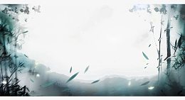 竹树林背景
