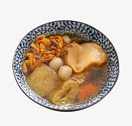 猴头菇竹荪莲子汤
