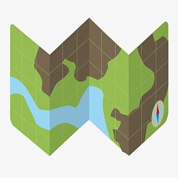矢量野外地图