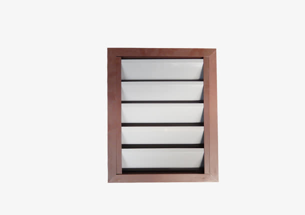 木窗铝合金折页百叶窗素材免费下载_觅元素