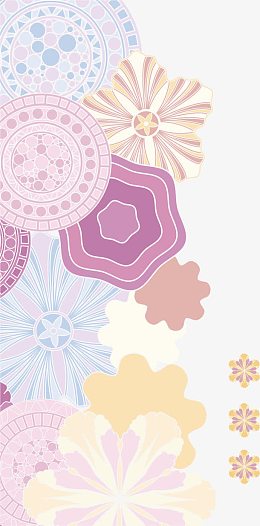 矢量创意画册图案设计素材