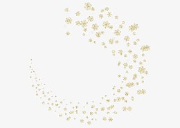 金色漂浮素材