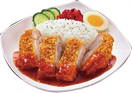 鸡排饭