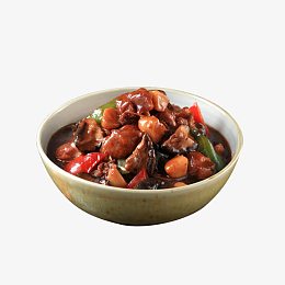美味黄焖栗子鸡