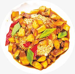 土豆牛肉盖饭