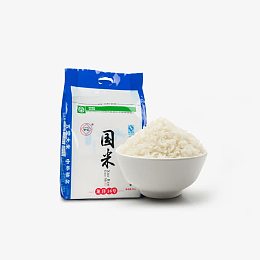 蓝色米袋