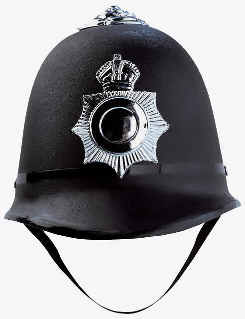 警察帽子实物图