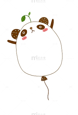 熊猫可爱对话框