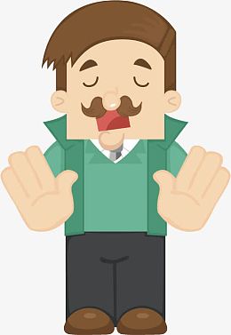 扁平化卡通人物素材
