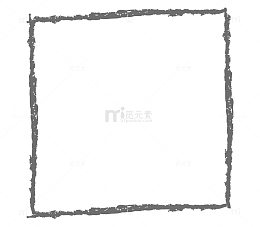 粉笔笔刷边框