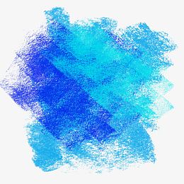 粉笔蓝色纹理免抠图案