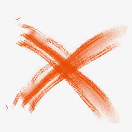 橙色粉笔效果图案