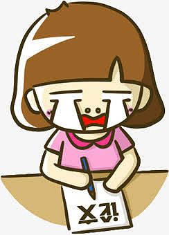 写毕业论文的女孩