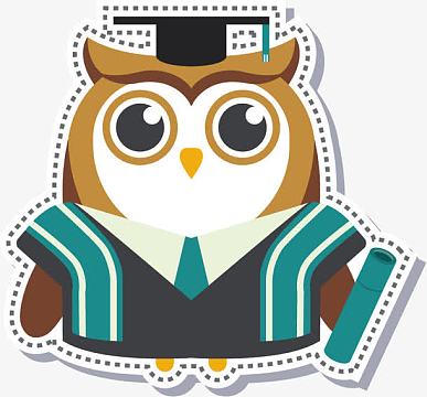 矢量猫头鹰博士