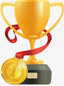 奖杯png矢量素材
