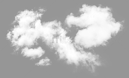 水雾图片烟雾元素 天空中的白云