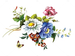 手绘唯美花卉