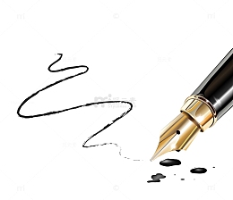 写字的钢笔